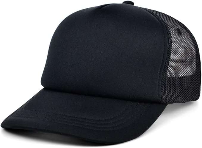 Black Fitted Hat